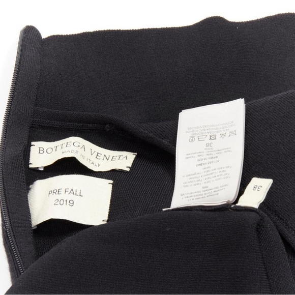 Bottega Veneta 2019 Runway Knit Collar Midi Dress - Picture 4 of 7